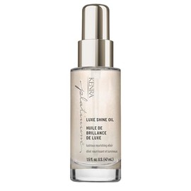 Kenra Platinum Luxe Shine Oil | Elixir nutritivo enriquecido con oro | Aumenta brillo y manejabilidad | Protección térmica hasta 450°F | Cabello medio a grueso | 47 ml