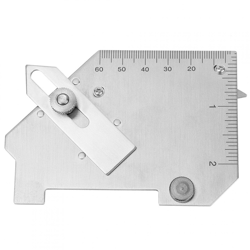 Weld Gauge MG-8 Welding Ruler Welding Gauge with Stainless Steel