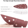 Delta Sandpaper Triangular Sander, Pack of 72 Sandpaper Velcro 105