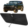 Proadsy Windshield Sun Shade Umbrella for Ford Bronco 2/4 Door