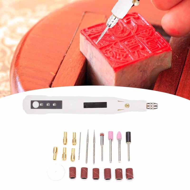 Electric Grinder Pen USB Miniature Engraver Mini Rotary Hand Tool