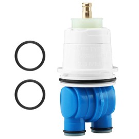 Quixleen RP19804 Shower Cartridge Replacement Compatible with Delta 1300/1400 Series, Single Handle Bath Tub and Shower Faucet Parts Replacement Cartridge for Select Monitor Valves Before 2007