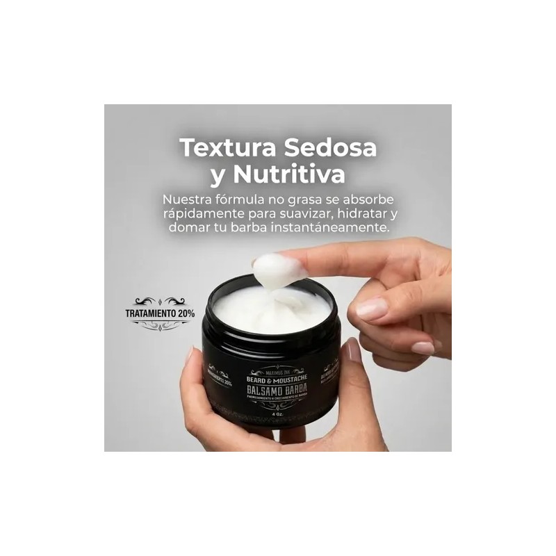 Bálsamo Booster 20% Para Crecer Barba Maximus Inc 118ml