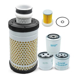 5Pcs Filter Kit Fit for Kubota RTV-X1100C RTV-X1120D RTV-X1140 Utility Vehicle, Replace HH150-32094 6A320-59930 1G319-11210 HHK70-14070 HHK32-16770