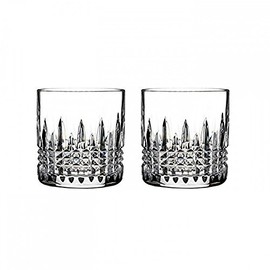 Waterford Connoisseur Lismore Diamond Straight Tumbler Set of 2