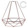 Skelang Metal Ceiling Lamp Shade, Geometric Lampshade with Reducer Ring,