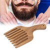 Wooden Comb Sandalwood Prevent Static Scalp Massage Coarse Teeth Hair