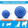 woeita Indestructible Squeaky Dog Ball – Durable Touch Chew Toy