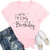 IFQ Birthday Shirt for Women It's My Birthday T-Shirt Bday