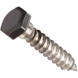 National Hardware N179-150 V858S Lag Screws in Black, 6 pack