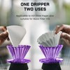 MAVO Pour Over Coffee Dripper, Detachable Hand Drip Brewer, Pour