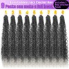 Goddess Locs Crochet Hair 24inch 9 Packs TGrey Boho Faux