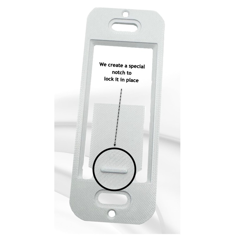 5-Pack Antho3D Wallplate Brackets specifically Designed to be Compatible with
