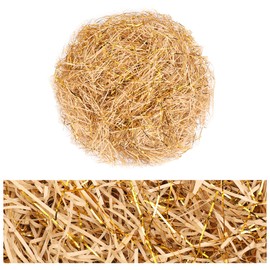 Hifot 100 Gram Raffia Shredded Paper Hamper Shred Gift Filling Gift Hamper Filling Packaging Party Supplies