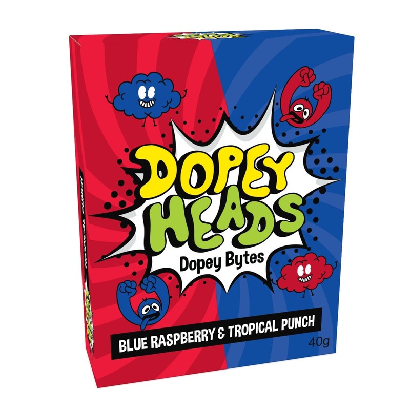Dopey Heads | Dopey Bytes | HALAL | Blue Raspberry