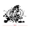 Compass Sticker for Outdoor and Indoor (RPt 53) (9 cm,