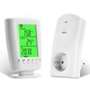 diymore Wireless Thermostat Socket, Infrared Heating Thermostat with Heating and