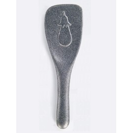 Iwachu Iron Rice Spoon, Mini, Black, Body Size: 2.0 x 6.3 x 0.2 inches (5 x 16 x 0.5 cm), 33006 Nambu Ironware
