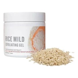 Exfoliante De Arroz En Gel Aclarante De Limpieza Profunda