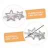 Beavorty Glamorous Star Bang Clips for Girls Styling Hair Clips
