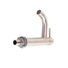 Stainless Steel Brushed Surface Basin Water Faucet Bathroom Single Cold
