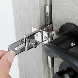 Portable Door Lock for Travel No Drill,Hotel Door Safety Locks from Inside