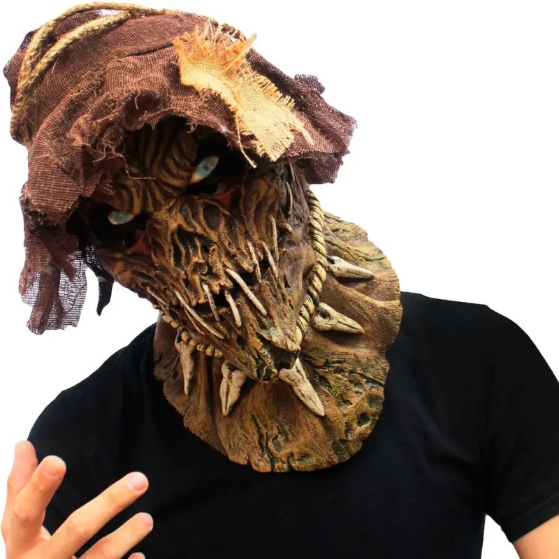 Máscara De Monstruo Ghoulish Productions Possessed Scarecrow Color Marrón