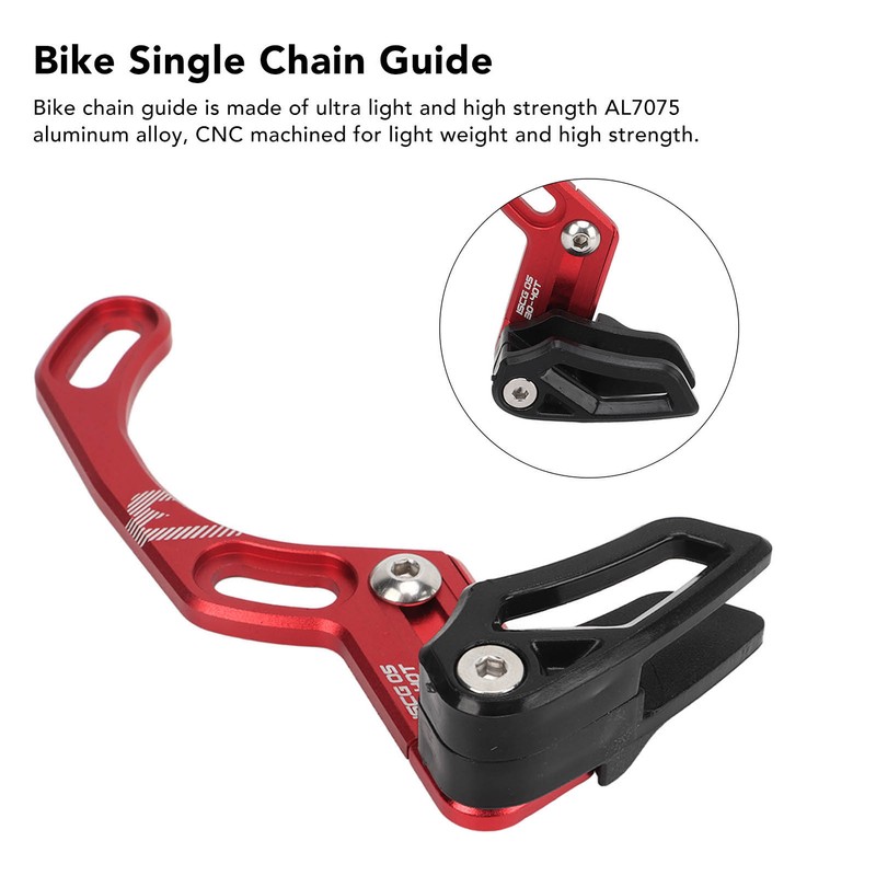 Bike Chain Guide Aluminum Alloy High Strength Lightweight Replacement Bicycle