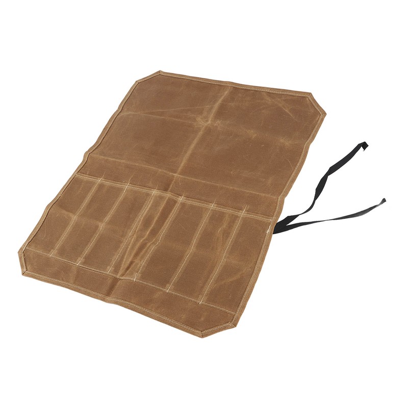 Camping Utensil Bag Canvas Cookware Knife Storage Bag Portable Tools