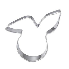 WDYJMALL Rabbit Hare Bunny Head Shaped Cookie Cutter