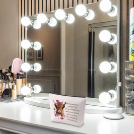 Highland Cow Cosmetic Bag Highland Cattle Makeup Pouch Cow Lover Cowgirl Gift Travel Bag (Cow Bag)