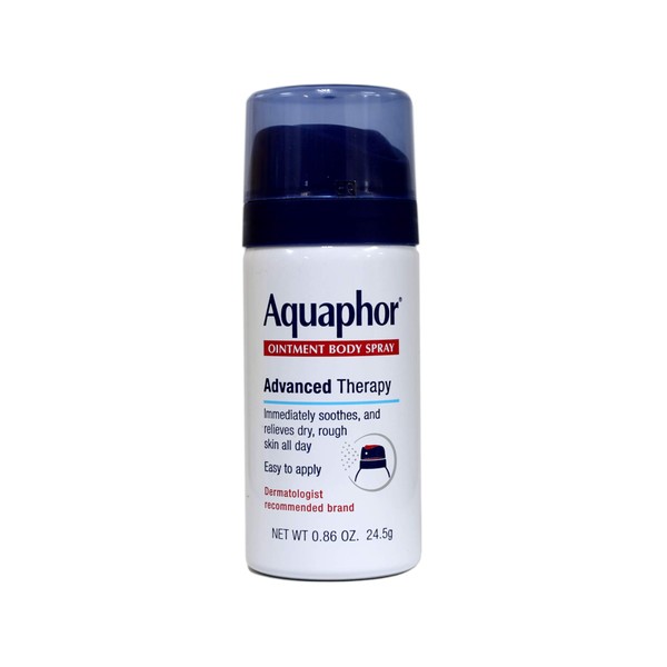 Aquaphor Advanced Therapy Hypoallergenic Body Spray - 0.86 oz Mini, for Teens & All Skin Tones