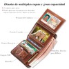 Carteras para Caballero con Protección RFID, Billetera de Hombre de