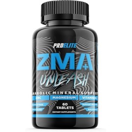 ZMB6 240 Tablets Vegan Vitamin B6, Magnesium and Zinc Tablet | Normal Muscle Function & Energy Yielding Metabolism | Muscle Growth & Sleep Support | PROELITE UK (240 Count (Pack of 1))