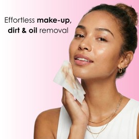 Global Beauty Care Collagen Makeup Remover Wipes - Gentle Daily Facial Cleansing Wipes for Sensitive Skin, Hydrating, Firming & Renewing For Smooth Radiant Skin, Travel-Friendly, 60 Count (1-Pack)