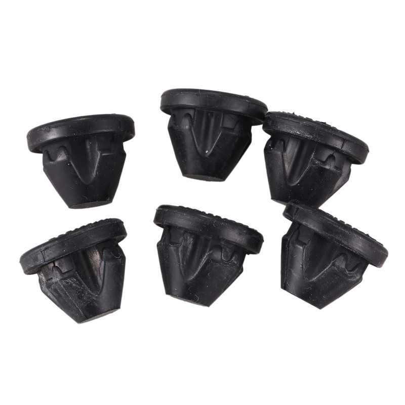 FITTG 6 Piece Engine Cover Mat 03G103184 382026 Black Car