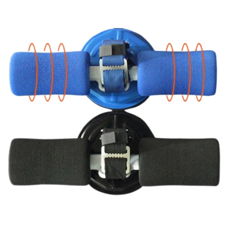 Hamstring Curl Strap with Suction Cup Portable Adjustable Sit Up