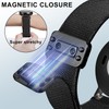Oanux 22mm Magnetic Stretchy Nylon Band Compatible with Garmin Vivoactive