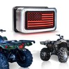 ATV Tail Light LED Smoke Lens with Reverse Brake Light,