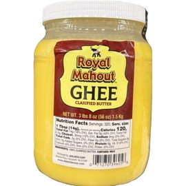 Royal Mahout Ghee Clarified Butter, 3.5 lb