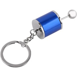 Llavero Creativo con Modelo de Palanca de Cambios automática: 6 Velocidades y Palanca de Cambios Inversa, Diseño Compacto, Hecho de Metal de Alta Calidad, Compañero Ideal para