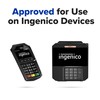 Ingenico Card Terminal Cleaning Card Featuring Waffletechnology, 40 Cards Per