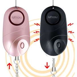 6-Pack Personal Alarms, 140dB Emergency Safety Siren with LED Lights - Women, Kids, and Elders(Multicolored)