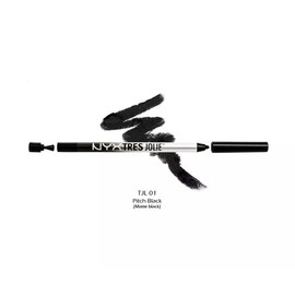 1 NYX Tres Jolie Gel Pencil Liner " TJL01 - Pitch Black " *Joy's cosmetics*
