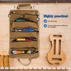 Nutmanel Roll Up Tool Bag, Tool Roll Bag, Wrench Roll