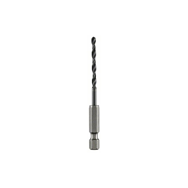 Bosch 2609255140 Hex Shank Metal Drill bit, 3 mm Diameter