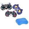 Generic BE 3 Pack Dog Cat Sleep Mask with Gel