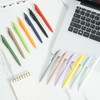 Wiaziert BallPoint Pens, 50 Pack (BLACK Ink),Bulk Pens, White Barrel,Click