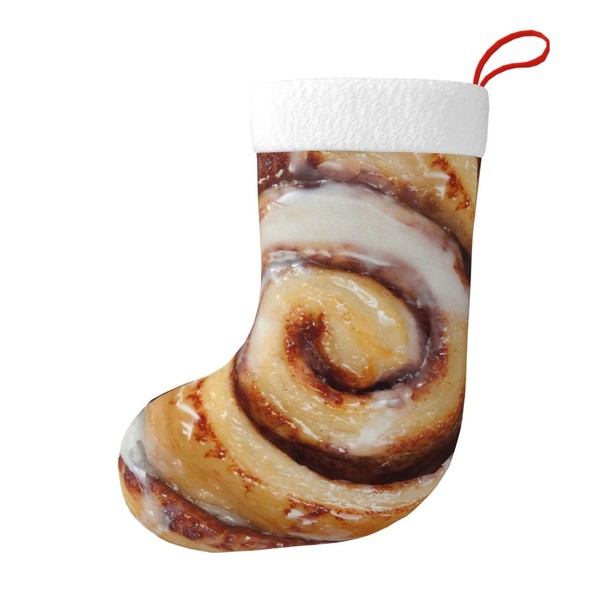 Cinnamon Roll Christmas Stocking, Fun Cinnamon Roll-Themed Christmas Stockings, Cinnamon