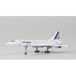 ANTSIR Concorde Diecast Supersonic Jet Airplane Model 1/400 Scale Metal Air France F-BVFB Plane for Gift Collectible